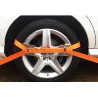 Vehicle lashing strap set 5t., 3.8m.