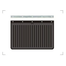 Truck mud guard 45x30 cm.