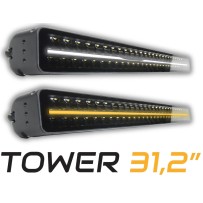 SKYLED TOWER 31.2’ LED BAR (789 mm) with dynamic position light (white/orange), 130.312LBDT