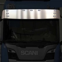 Stainless steel sun visor,...