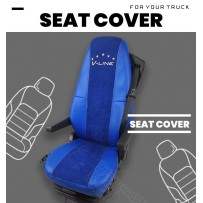 Leather + Velvet seat covers 2021- MAN TGA, TGX, TGS, TGL 2018- 1 diržas (M33)