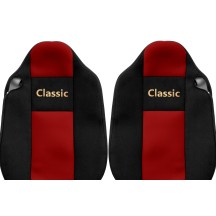 Veliūriniai sėdynių užvalkalai Classic, RENAULT T - INTEGRATED HEADRESTS